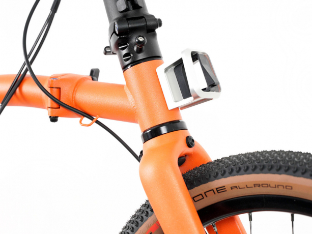 Brompton Bagageclip Gesmeed Aluminium Silver