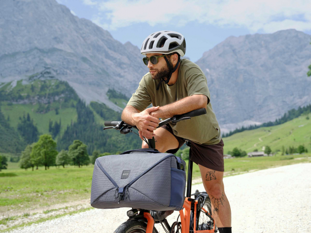 Brompton Electric Bag Large G Line Dark Grey
