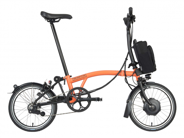 Brompton Electric C Line Explore Midden Vuurkoraal