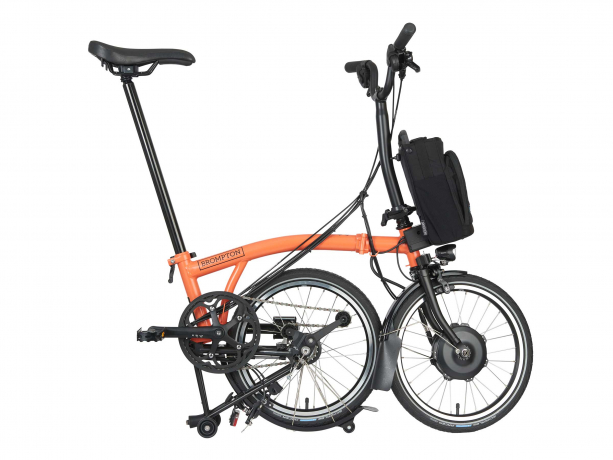 Brompton Electric C Line Explore Midden Vuurkoraal