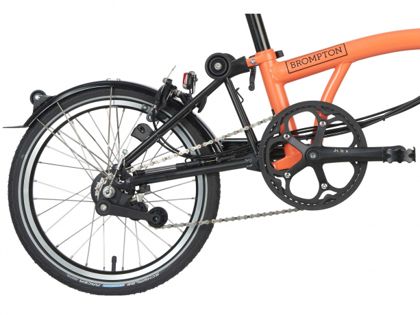 Brompton Electric C Line Explore Midden Vuurkoraal