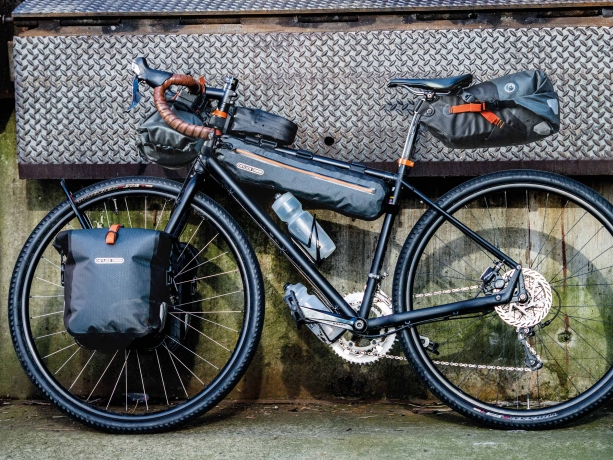 Ortlieb Gravel-Pack Bikepacking Voor- of Achtertassen Leigrijs