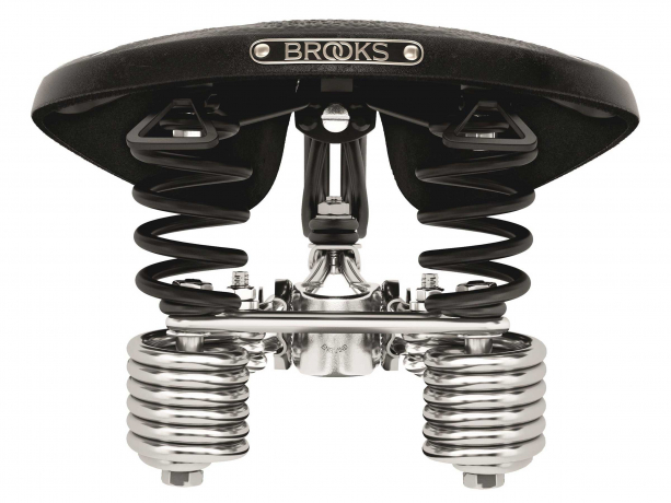 Brooks B135 Zadel Zwart