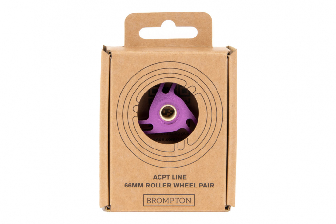 Brompton Advance Roller Wielen ACPT Line Purple (Paar)