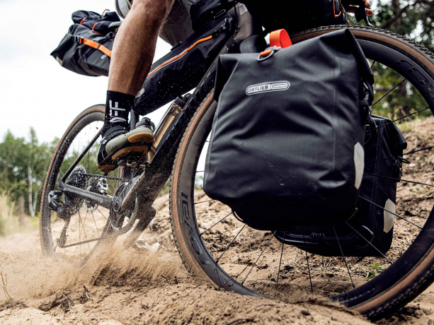 Ortlieb Gravel-Pack Bikepacking Voor- of Achtertassen Zwart