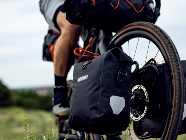 Ortlieb Gravel-Pack Bikepacking Voor- of Achtertassen Zwart