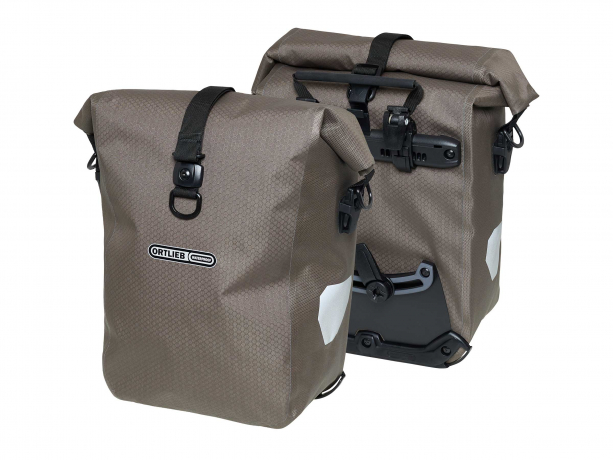 Ortlieb Gravel-Pack QL2.1 Voor- of Achtertassen Dark-Sand