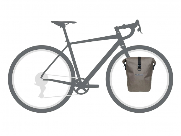 Ortlieb Gravel-Pack QL2.1 Voor- of Achtertassen Dark-Sand