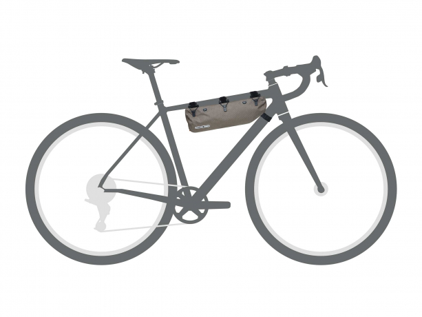 Ortlieb Frame-Pack RC Toptube Frametas 3L Dark-Sand