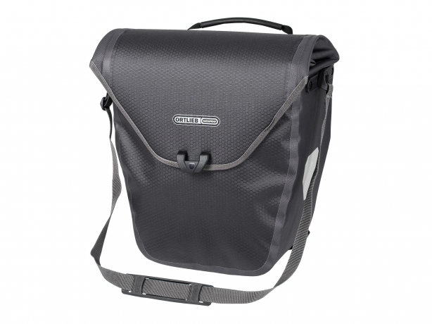 Ortlieb Velo-Shopper QL2.1 Boodschappentas Leigrijs-Zwart