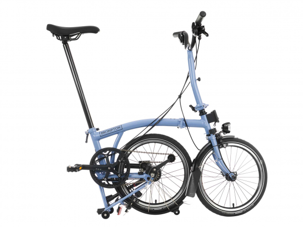 Brompton C Line Explore Wolken Blauw