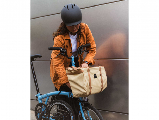 Brompton Vouwmand Large Frame Sand