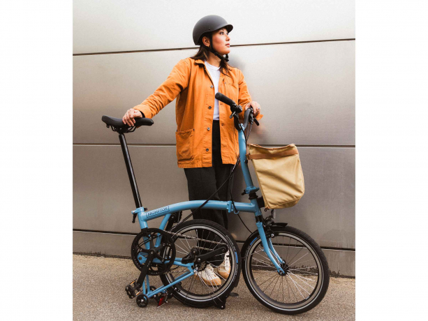 Brompton Vouwmand Large Frame Sand