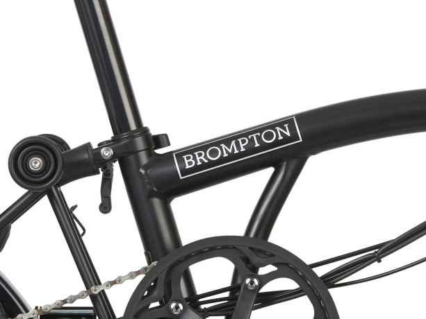 Brompton Electric C Line Explore Hoog Zwart Mat