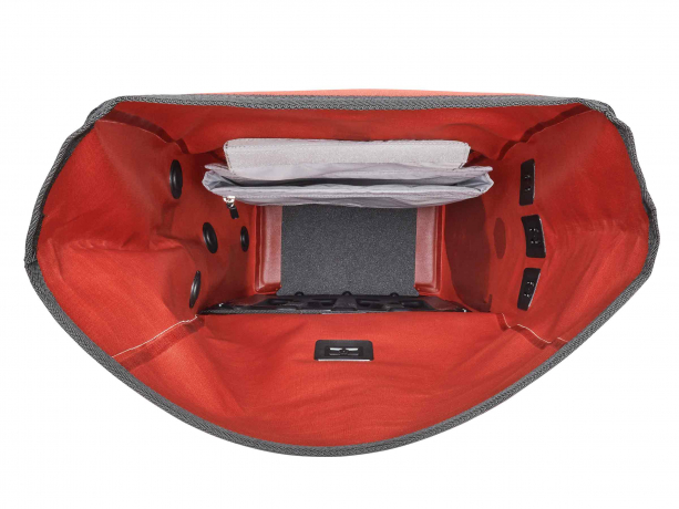 Ortlieb Vario Plus QL2.2 Fietstas-Rugzak 26L Dark Chili