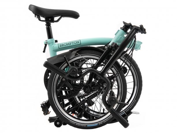 Brompton H6R Black Edition Turkoois Glans