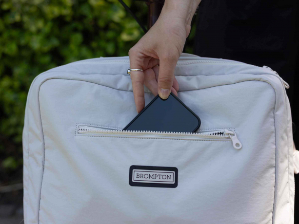 Brompton Backpack Medium Ivory