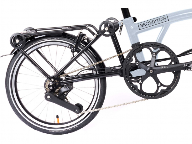 Brompton Electric P Line Explore H12R Lunar Ice