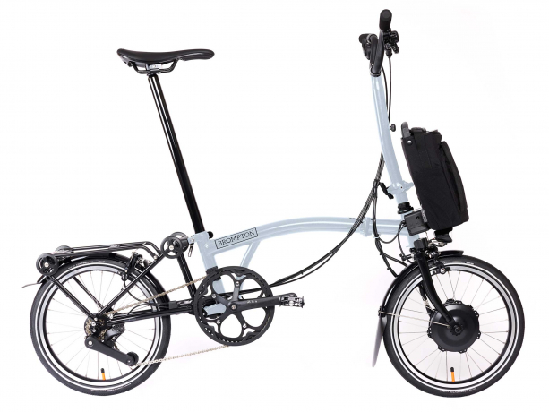 Brompton Electric P Line Explore H12R Lunar Ice