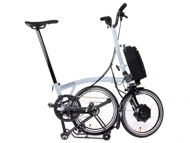 Brompton Electric P Line Explore H12R Lunar Ice