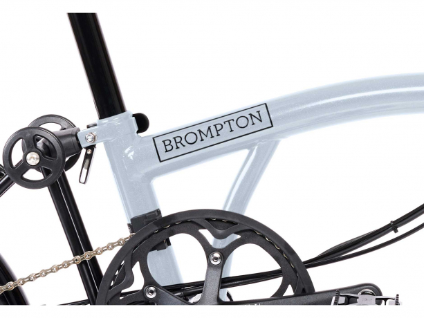 Brompton Electric P Line Explore H12R Lunar Ice