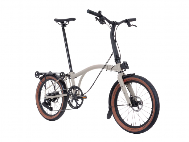 Brompton G Line Hoog Rack Traildust White