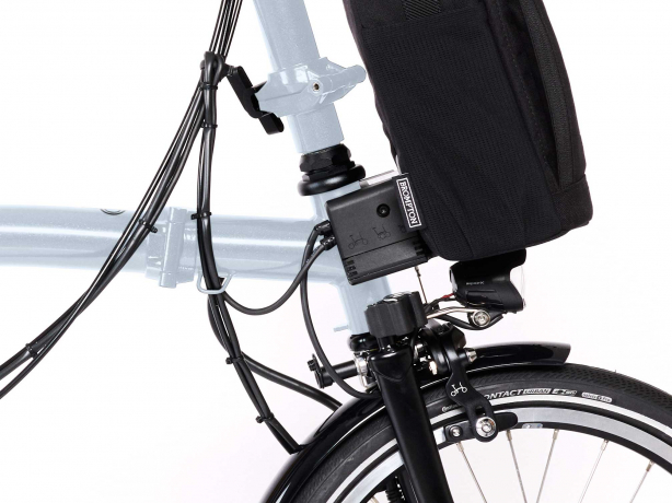 Brompton Electric P Line Explore H12R Lunar Ice