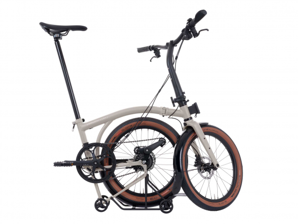 Brompton G Line Hoog Rack Traildust White