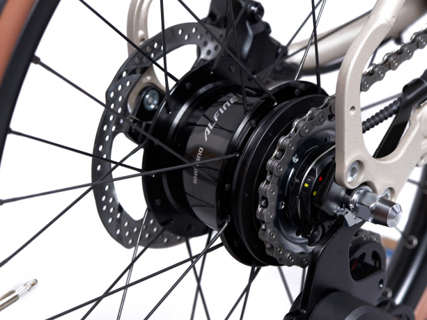 Brompton G Line Hoog Rack Traildust White