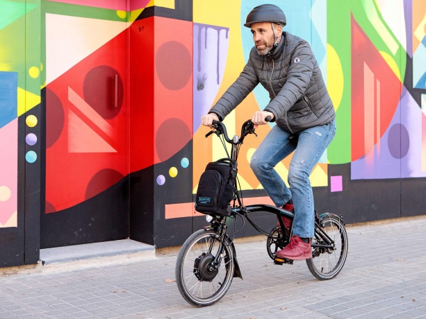 Brompton Electric H6L Vouwfiets Zwart