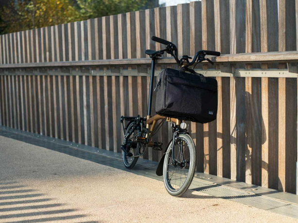 Brompton Metro City Bag M Zwart incl Frame & Regenhoes