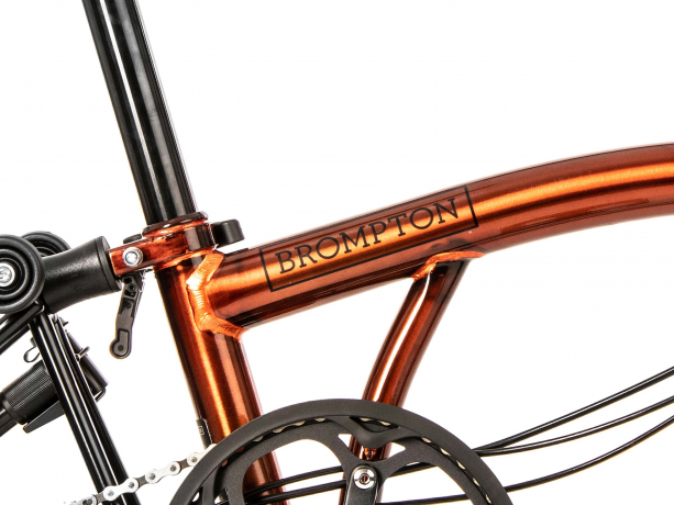 Brompton M6R Black Edition Flame Lacquer