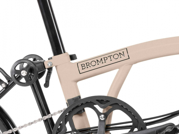 Brompton Electric C Line Urban H4R Dune Sand Rack