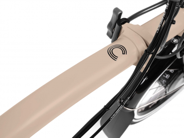 Brompton Electric C Line Urban H4R Dune Sand Rack