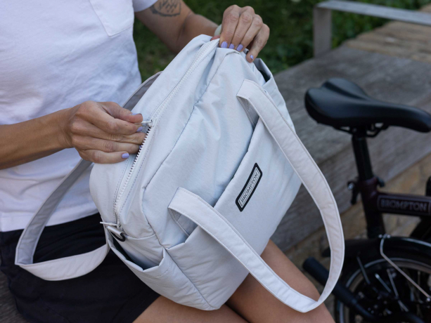 Brompton Tote Bag Small Ivory