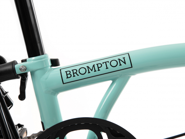 Brompton C Line Black Edition Explore Midden Turkoois