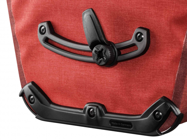 Ortlieb Bike-Packer Plus QL2.1 Achtertassen Signaalrood-Chili