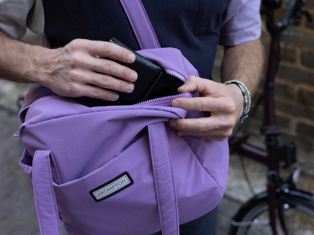 Brompton Tote Bag Small Lavender