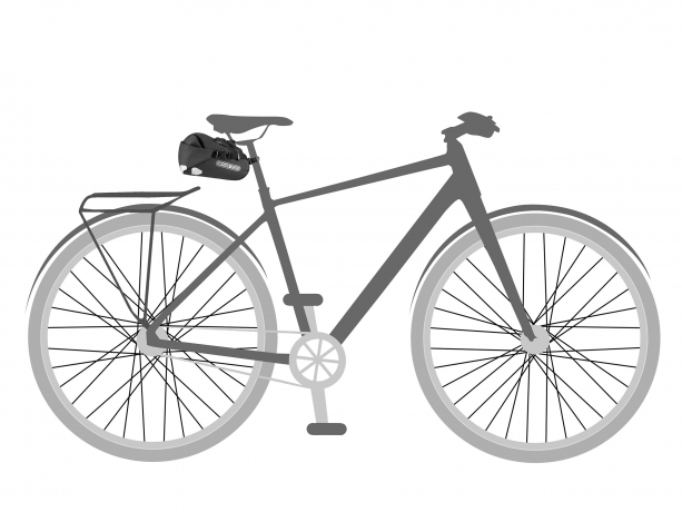 Ortlieb Saddle-Bag Zadeltas 1.6L Zwart mat