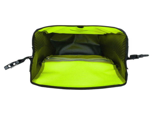Ortlieb Sport-Roller High-Vis QL2.1 Voortas Single Neongeel-Zwart Reflex