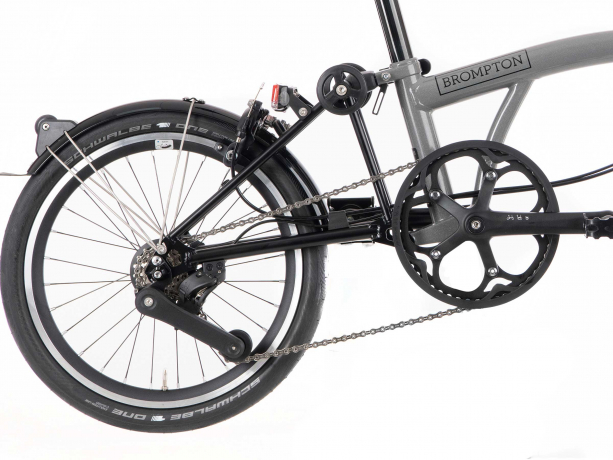 Brompton P Line Urban Storm Grey Metallic