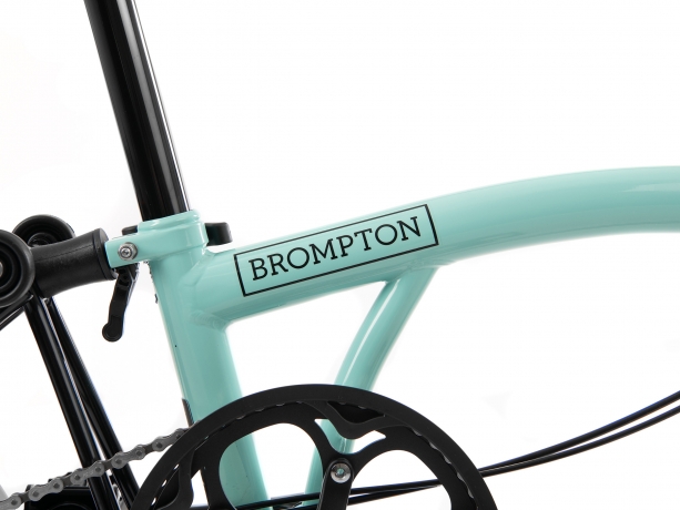 Brompton M6L Black Edition Vouwfiets Turkoois