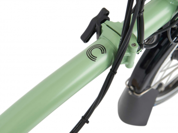 Brompton Hoofd- en Voorframe C Line Zijdeglans Matcha Groen