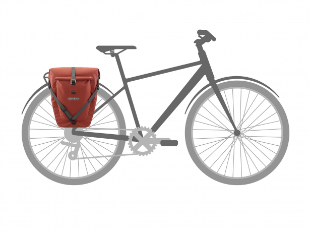 Ortlieb Back-Roller Plus QL2.2 Achtertas Single Dark-Chili