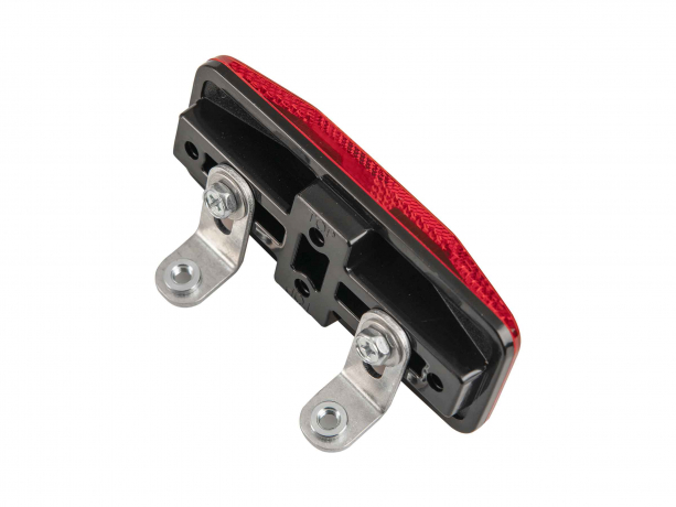 Brompton Achterreflector + Bevestigingshaken R-versie Zilver