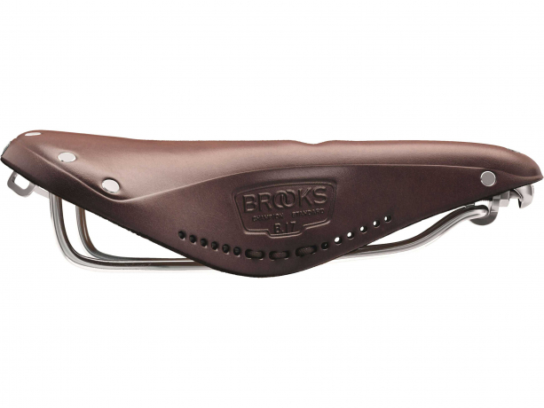 Brooks B17 Carved Zadel Bruin
