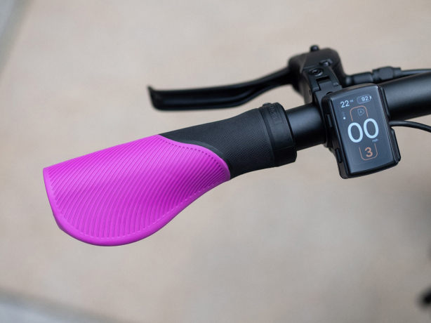 Brompton Handvatten Ergonomic Zwart-Paars