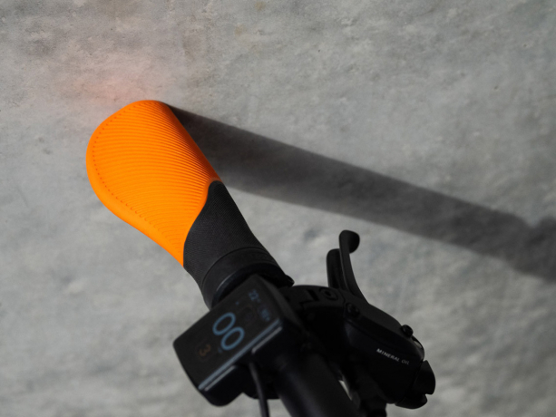 Brompton Handvatten Ergonomic Zwart-Oranje