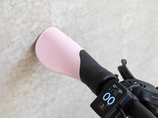 Brompton Handvatten Ergonomic Zwart-Roze