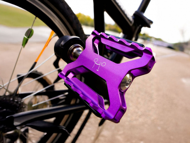 Brompton Superlichte Quick Release Trappers Purple